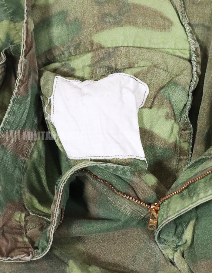 実物　ERDL ポップリン製　パンツ　ノンリップ　退色あり　ダメージあり