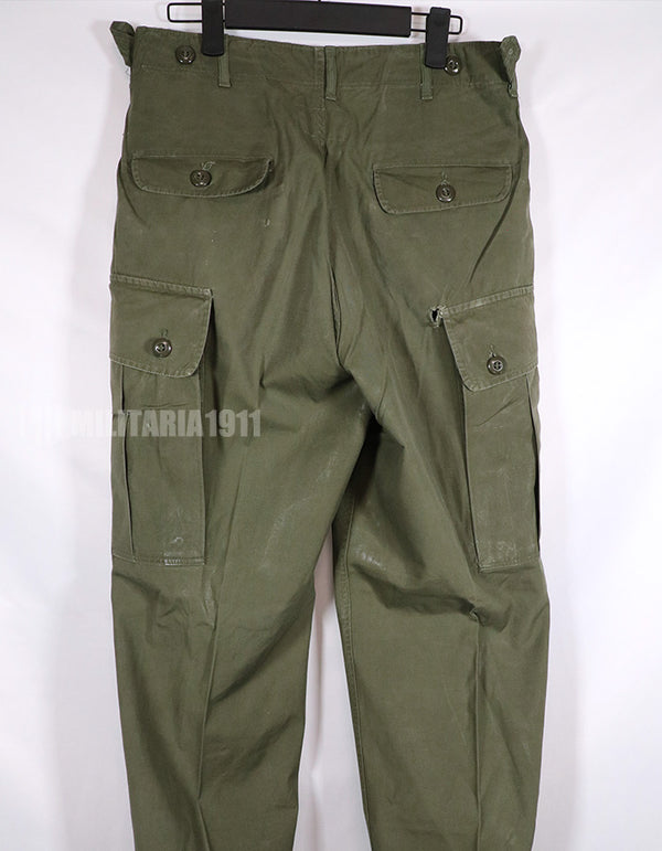 正品 1963 年第一版丛林迷彩裤，长期存放，二手
