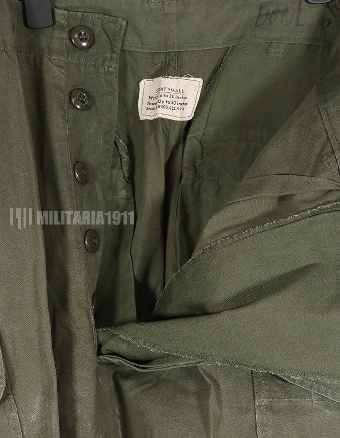 正品 1963 年第一版丛林迷彩裤，长期存放，二手