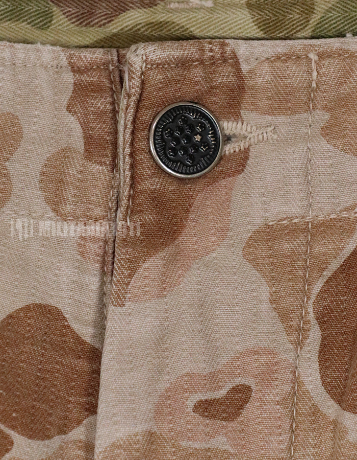 民間品　フロッグスキン　ショーツ　ダックハンター迷彩　退色あり　状態よい