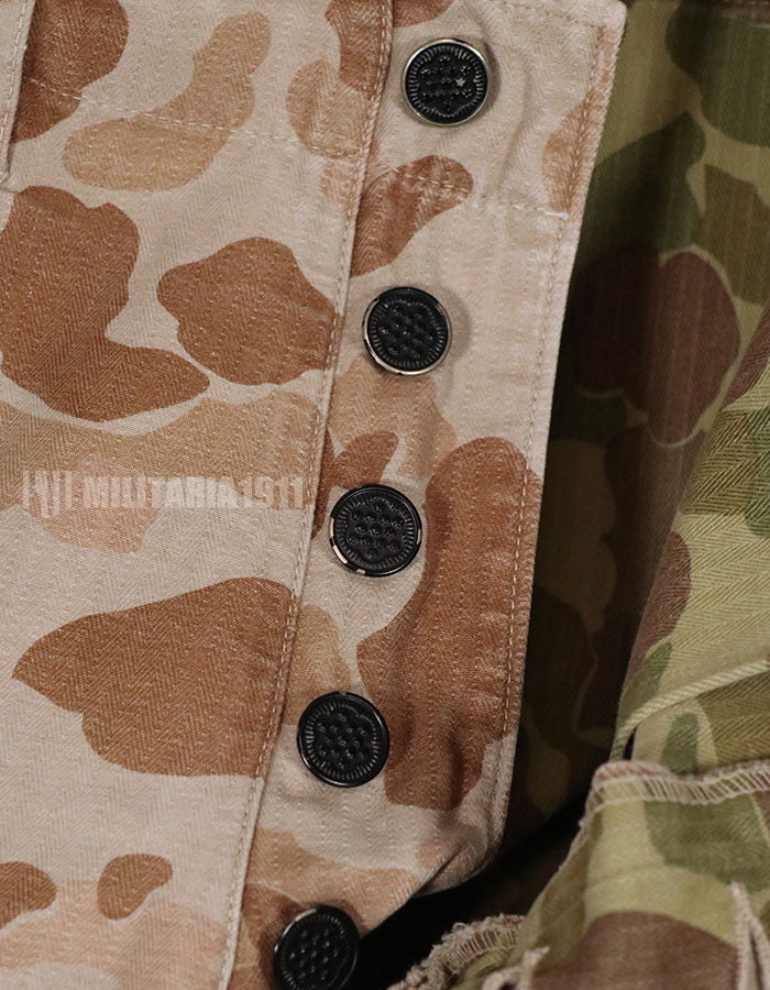 民間品　フロッグスキン　ショーツ　ダックハンター迷彩　退色あり　状態よい