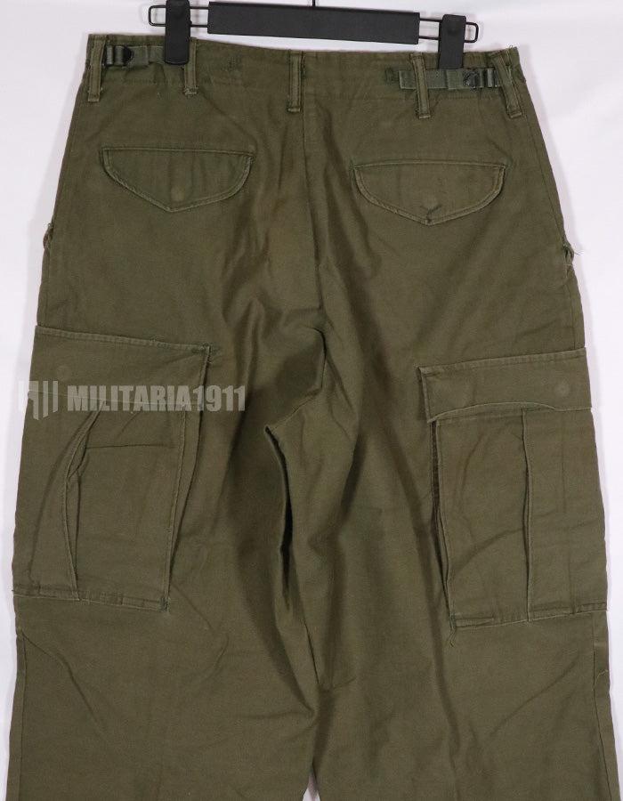 実物　1973年製 M65 コットンフィールドパンツ　中古品　退色あり
