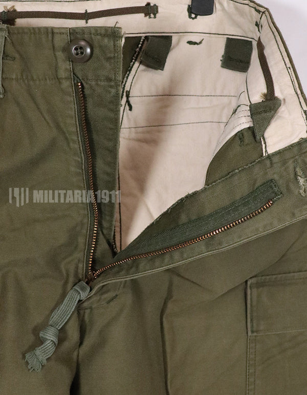 実物　1973年製 M65 コットンフィールドパンツ　中古品　退色あり