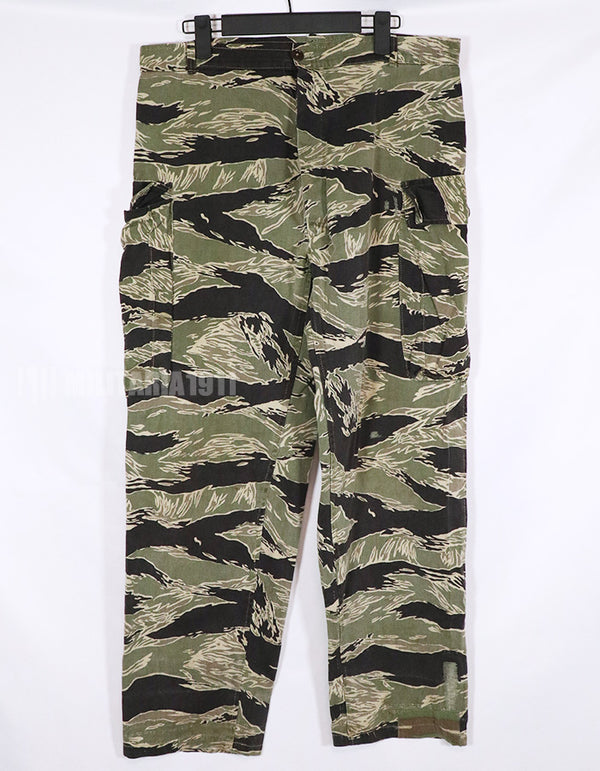 実物　沖縄タイガー　タイガーストライプ パンツ　中古品　補修あり