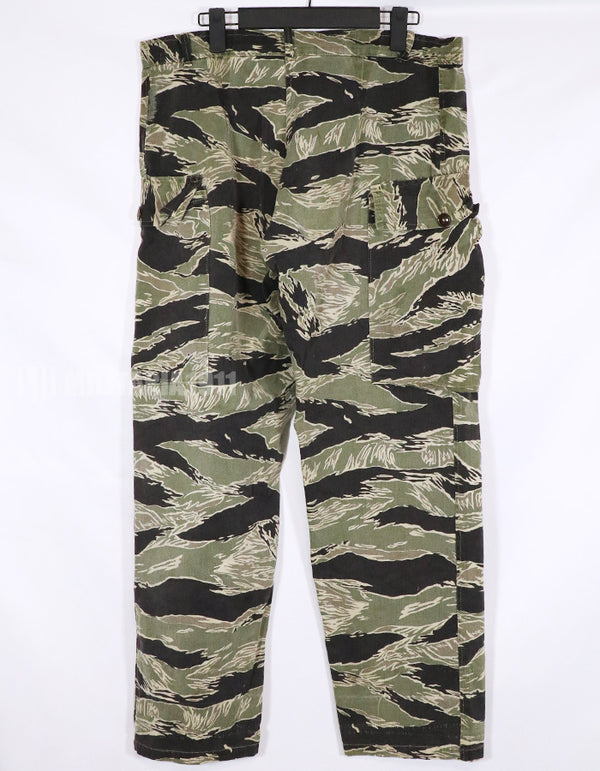 実物　沖縄タイガー　タイガーストライプ パンツ　中古品　補修あり