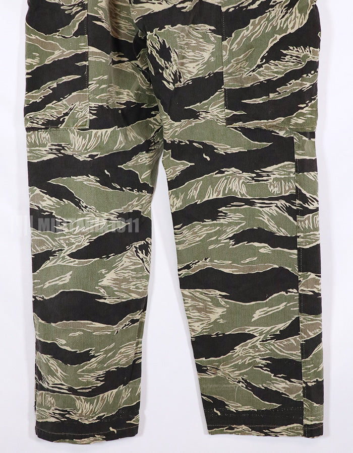 実物　沖縄タイガー　タイガーストライプ パンツ　中古品　補修あり