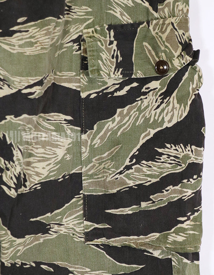 実物　沖縄タイガー　タイガーストライプ パンツ　中古品　補修あり