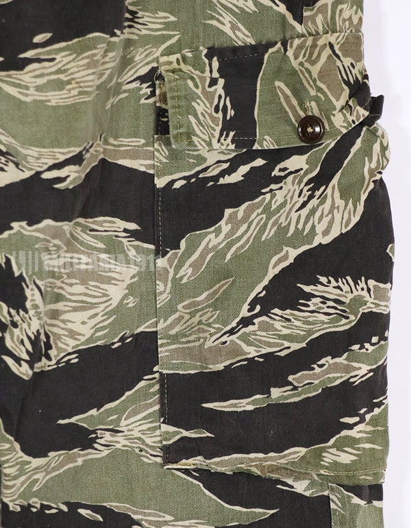 実物　沖縄タイガー　タイガーストライプ パンツ　中古品　補修あり