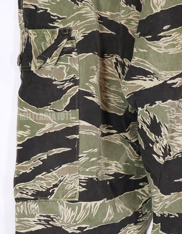 実物　沖縄タイガー　タイガーストライプ パンツ　中古品　補修あり