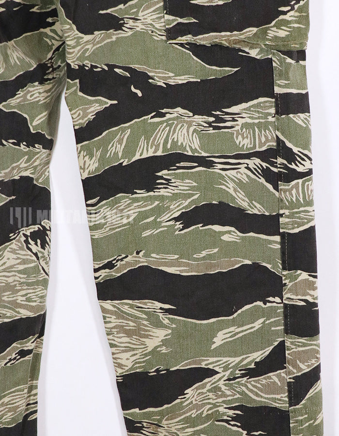 実物　沖縄タイガー　タイガーストライプ パンツ　中古品　補修あり