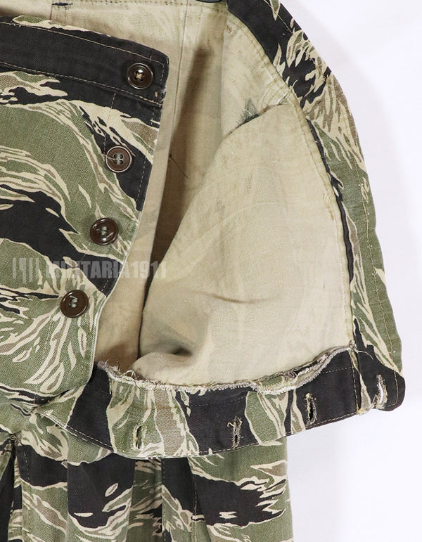 実物　沖縄タイガー　タイガーストライプ パンツ　中古品　補修あり