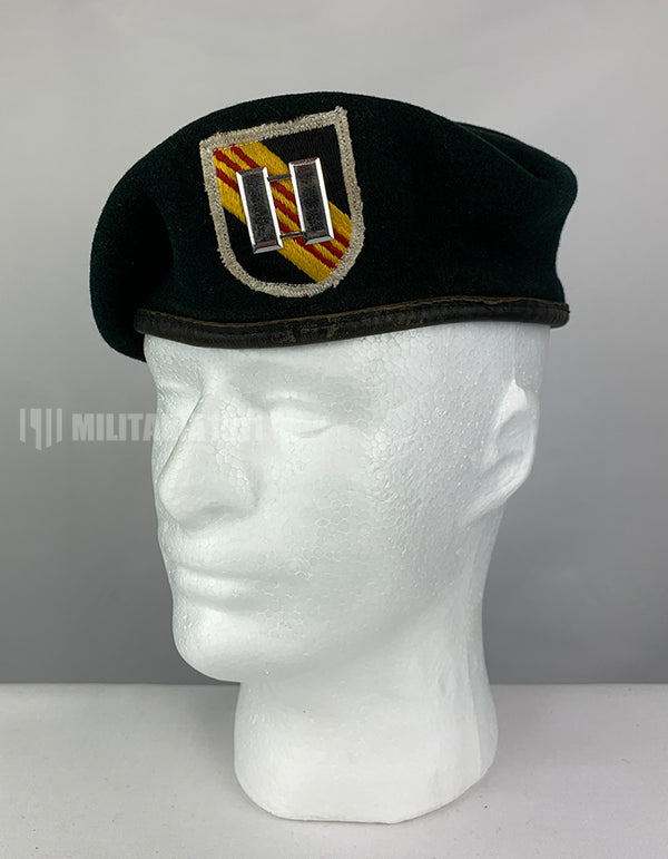 実物　アメリカ陸軍　特殊部隊　グリーンベレー　裏地なし