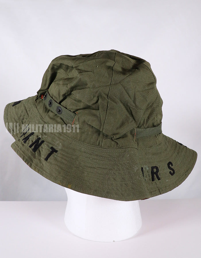 実物　アメリカ空軍　JOLLY GREEN GIANT パラレスキューハット　状態良い　刺繍入り