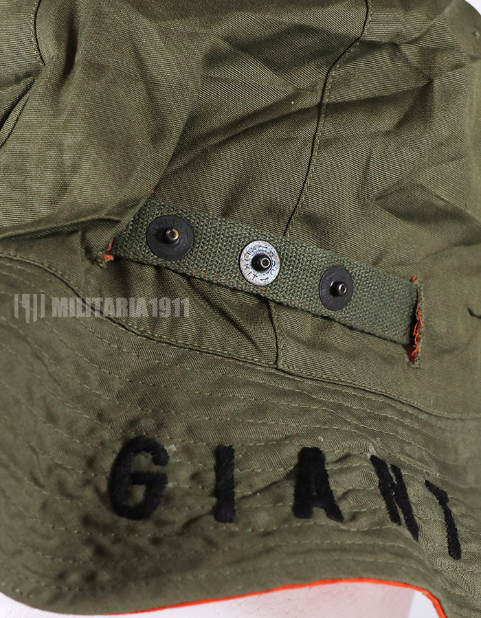 実物　アメリカ空軍　JOLLY GREEN GIANT パラレスキューハット　状態良い　刺繍入り