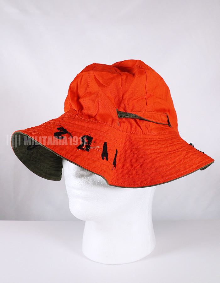 実物　アメリカ空軍　JOLLY GREEN GIANT パラレスキューハット　状態良い　刺繍入り