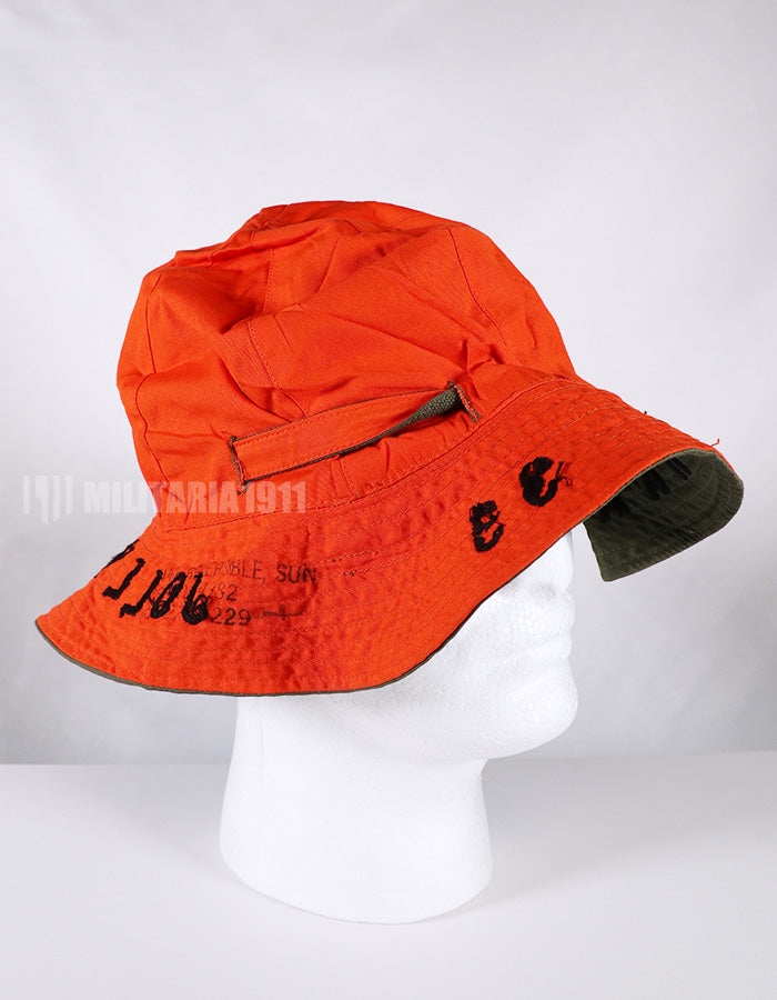 実物　アメリカ空軍　JOLLY GREEN GIANT パラレスキューハット　状態良い　刺繍入り