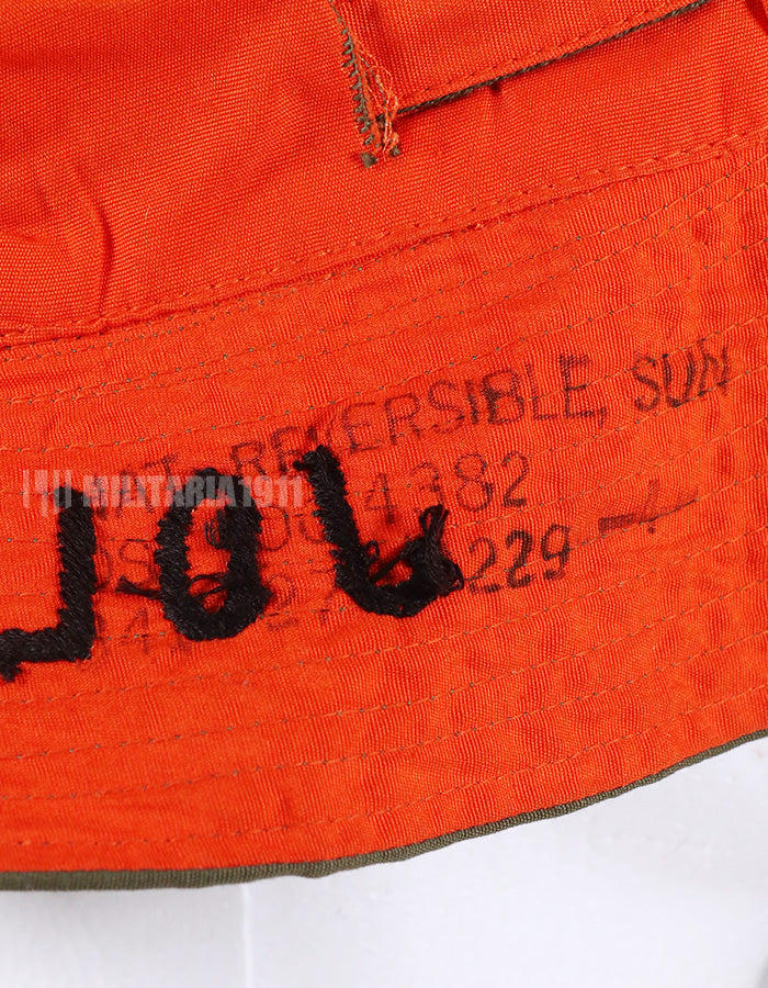 実物　アメリカ空軍　JOLLY GREEN GIANT パラレスキューハット　状態良い　刺繍入り