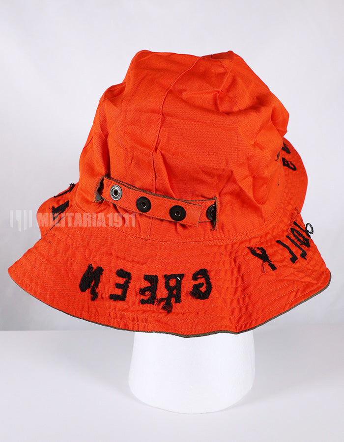 実物　アメリカ空軍　JOLLY GREEN GIANT パラレスキューハット　状態良い　刺繍入り