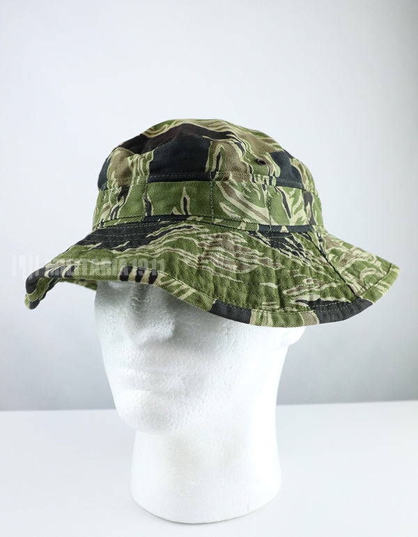 実物　JWDパターン　沖縄CISO タイガーストライプ　CISOカット　ブーニーハット