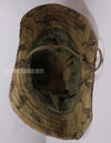 Real South Vietnam National Field Police Cloud Camouflage Boonei Hat with Patch (retrofitted)