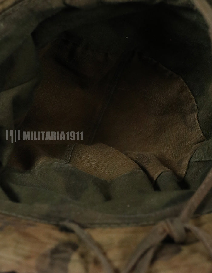 Real South Vietnam National Field Police Cloud Camouflage Boonei Hat with Patch (retrofitted)