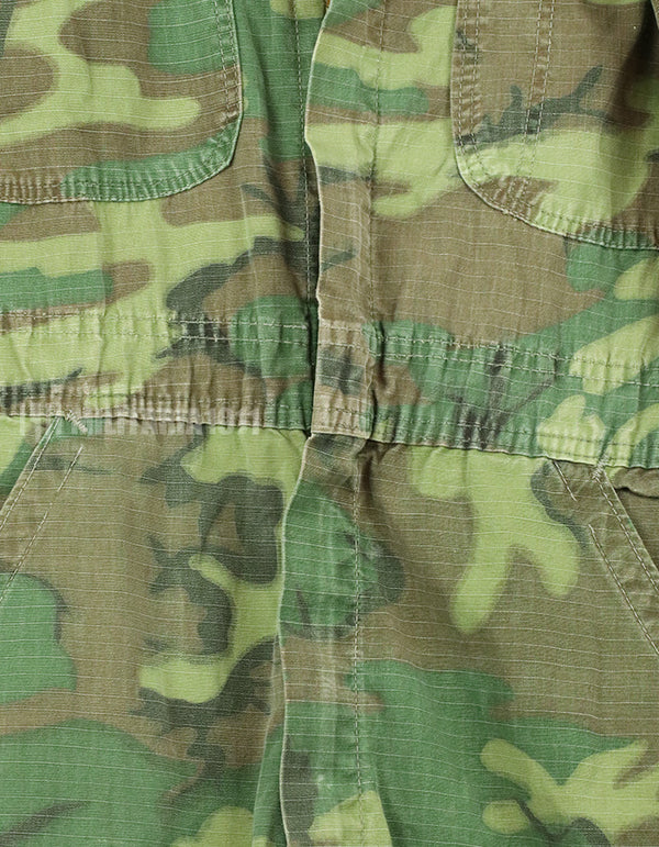 レプリカ扱い　実物ERDL生地使用　カバーオール　ハンティング用民生品　中古品