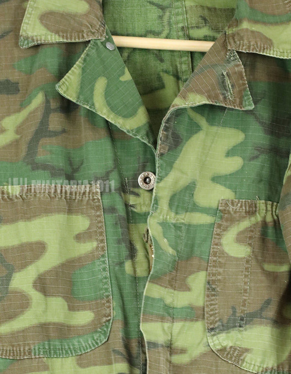 レプリカ扱い　実物ERDL生地使用　カバーオール　ハンティング用民生品　中古品