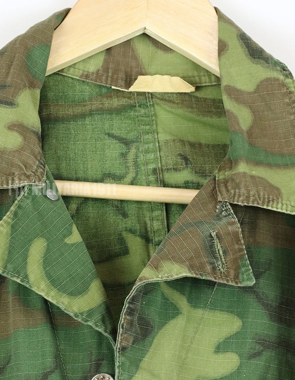 レプリカ扱い　実物ERDL生地使用　カバーオール　ハンティング用民生品　中古品