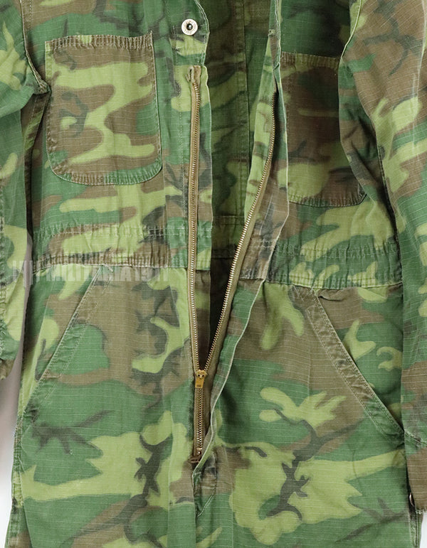 レプリカ扱い　実物ERDL生地使用　カバーオール　ハンティング用民生品　中古品