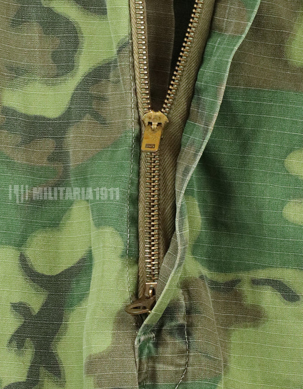 レプリカ扱い　実物ERDL生地使用　カバーオール　ハンティング用民生品　中古品