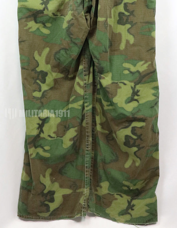 レプリカ扱い　実物ERDL生地使用　カバーオール　ハンティング用民生品　中古品