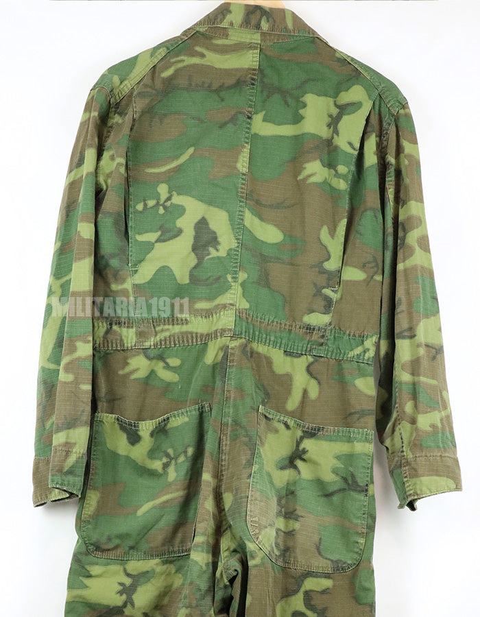 レプリカ扱い　実物ERDL生地使用　カバーオール　ハンティング用民生品　中古品