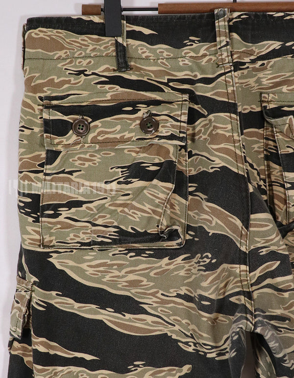 レプリカ　ゴールドタイガーストライプ　パンツ　East Asia製　複製品　中古品