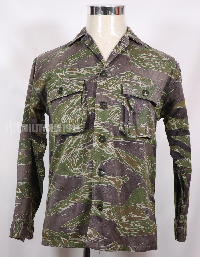 レプリカ　シルバータイガーストライプ　タイガーストライプシャツ　退色あり　メーカー不明　