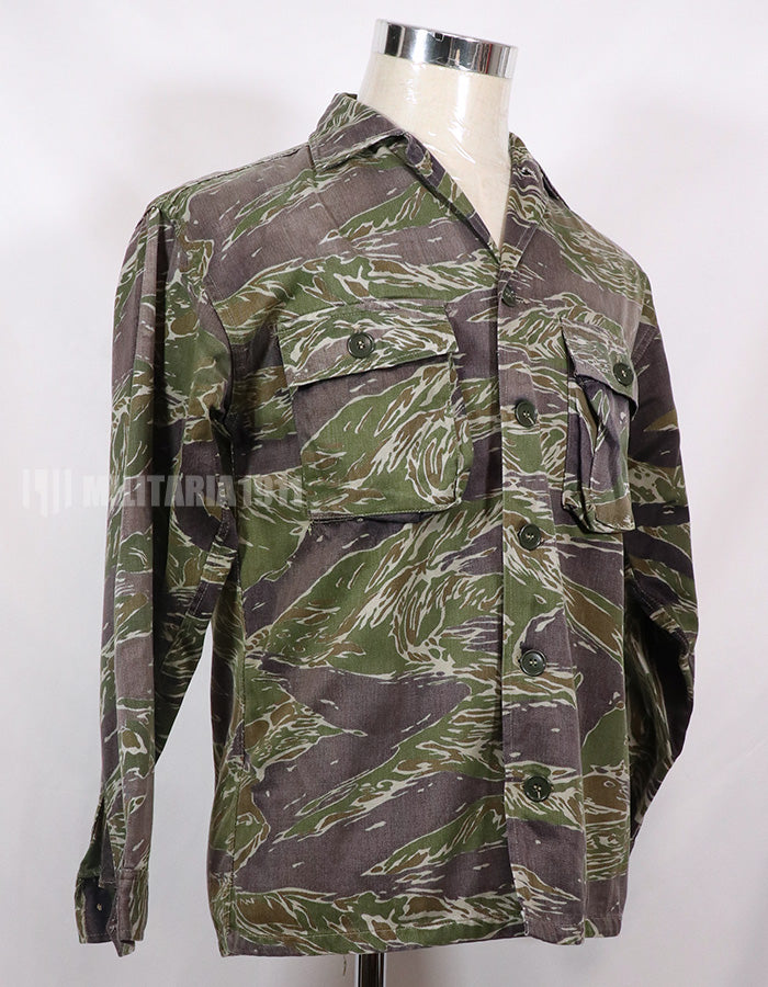 レプリカ　シルバータイガーストライプ　タイガーストライプシャツ　退色あり　メーカー不明　