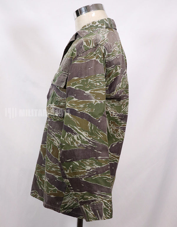 レプリカ　シルバータイガーストライプ　タイガーストライプシャツ　退色あり　メーカー不明　