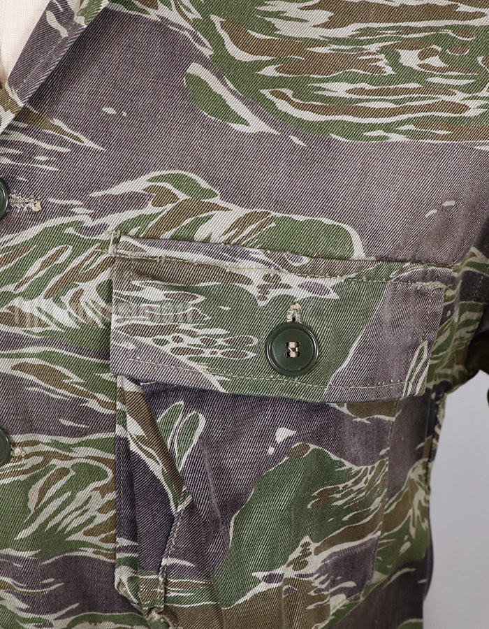 レプリカ　シルバータイガーストライプ　タイガーストライプシャツ　退色あり　メーカー不明　