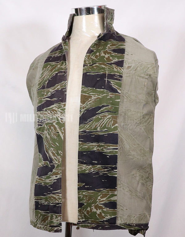 レプリカ　シルバータイガーストライプ　タイガーストライプシャツ　退色あり　メーカー不明　