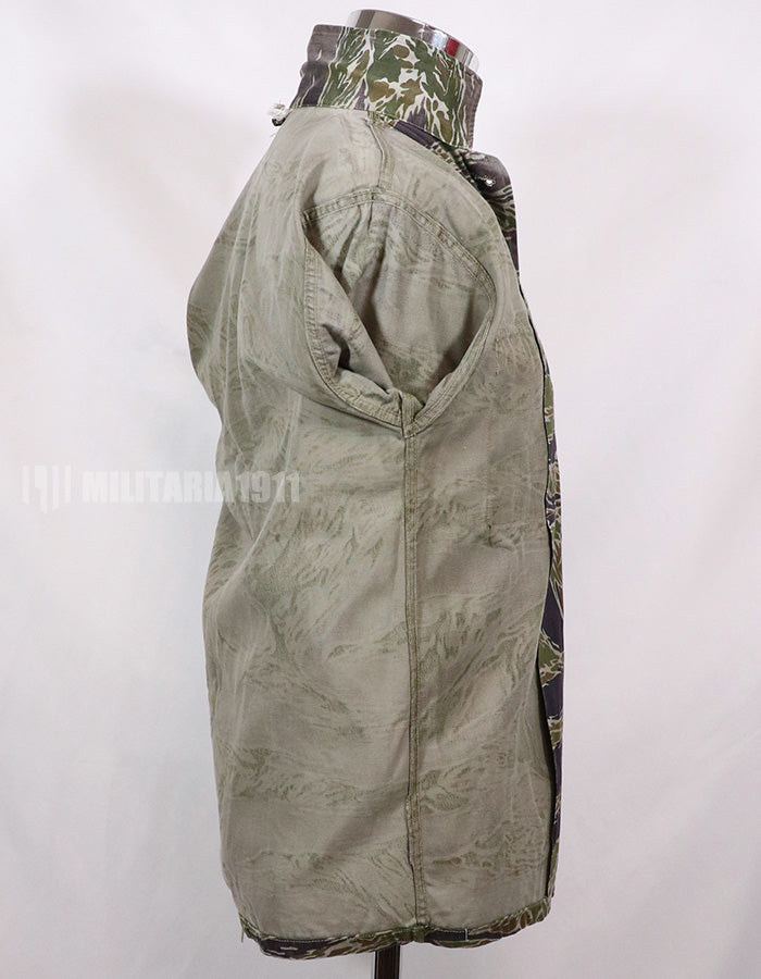 レプリカ　シルバータイガーストライプ　タイガーストライプシャツ　退色あり　メーカー不明　