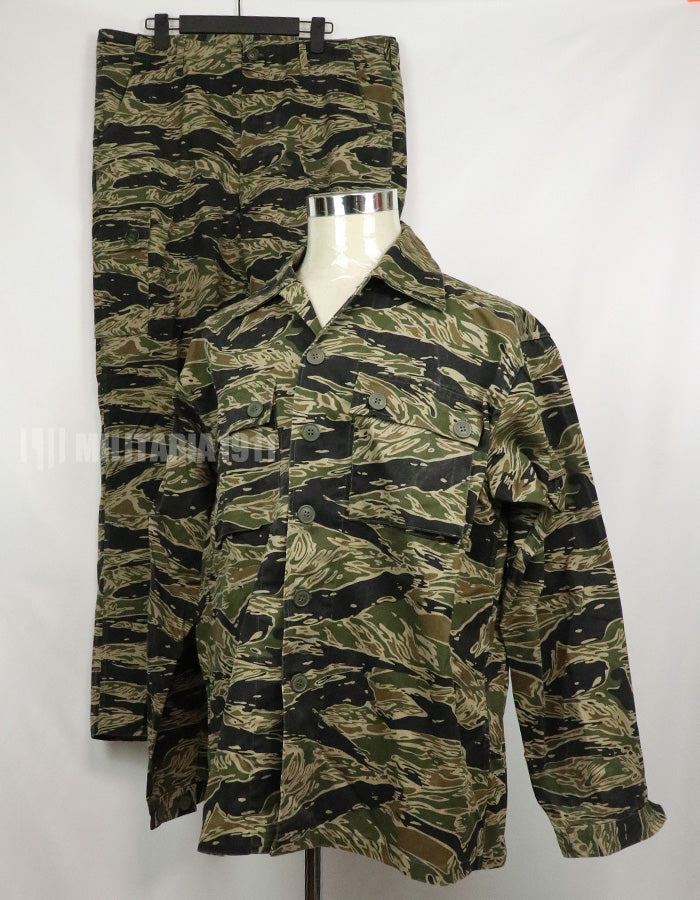 レプリカ　シルバータイガーストライプ　TDS　上下セット　US-XLサイズ　中古品　中国製レプリカ