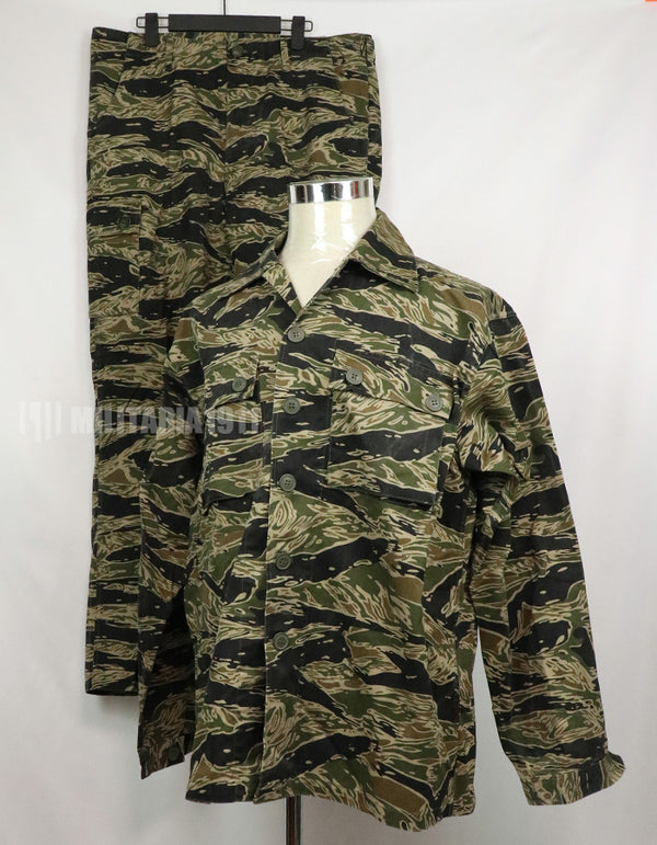 レプリカ　シルバータイガーストライプ　TDS　上下セット　US-XLサイズ　中古品　中国製レプリカ