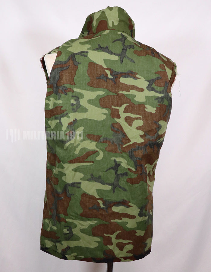 レプリカ　南ベトナムレンジャー リーフカモフラージュ　ノースリーブシャツ　中古品
