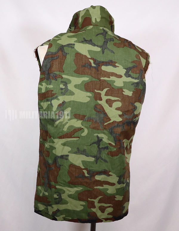 レプリカ　南ベトナムレンジャー リーフカモフラージュ　ノースリーブシャツ　中古品