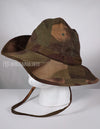 実物生地レプリカ　フランス軍　南ベトナム陸軍　ウィンドプルーフカモフラージュ　ブッシュハット　中古品