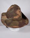 実物生地レプリカ　フランス軍　南ベトナム陸軍　ウィンドプルーフカモフラージュ　ブッシュハット　中古品