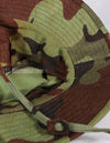 実物生地レプリカ　ARVN　リーフ迷彩　ブーニーハット　追加ポケット付き
