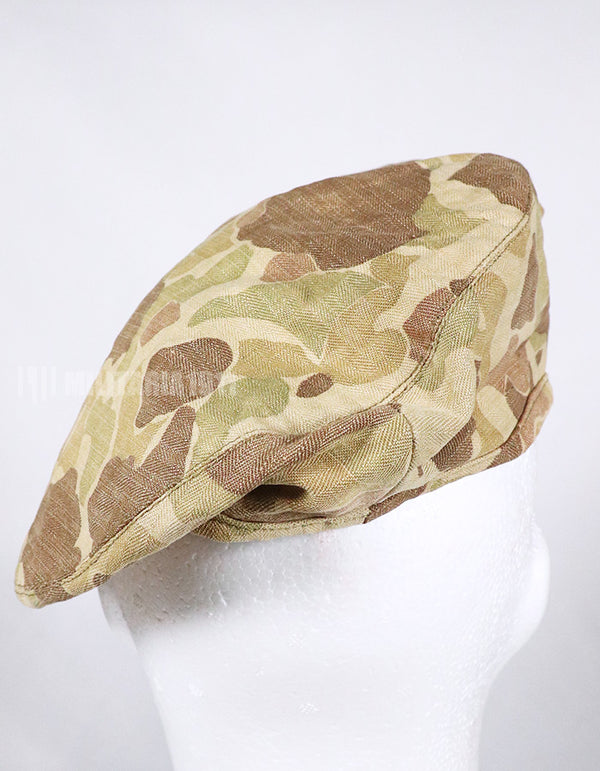 実物　USMC フォースリーコン　フロッグスキン迷彩　迷彩ベレー　バッジ（後付け）