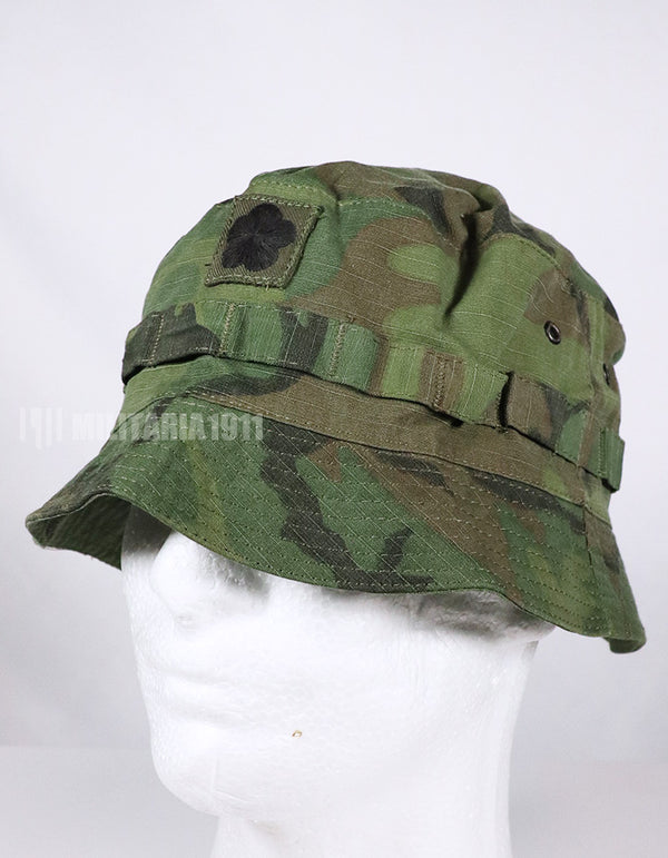 レプリカ　ERDL ショートブリムブーニーハット　ARVN 階級章付き