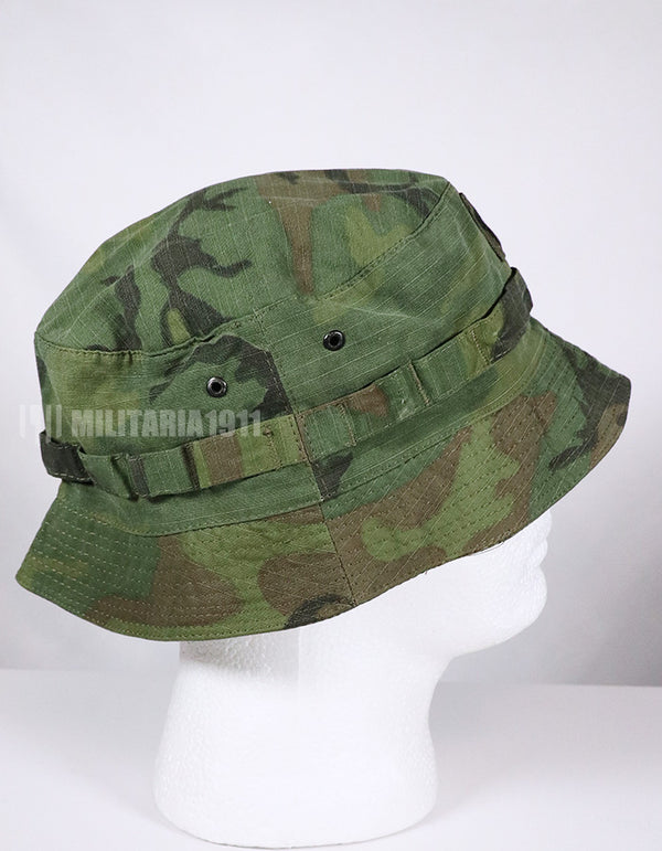 レプリカ　ERDL ショートブリムブーニーハット　ARVN 階級章付き