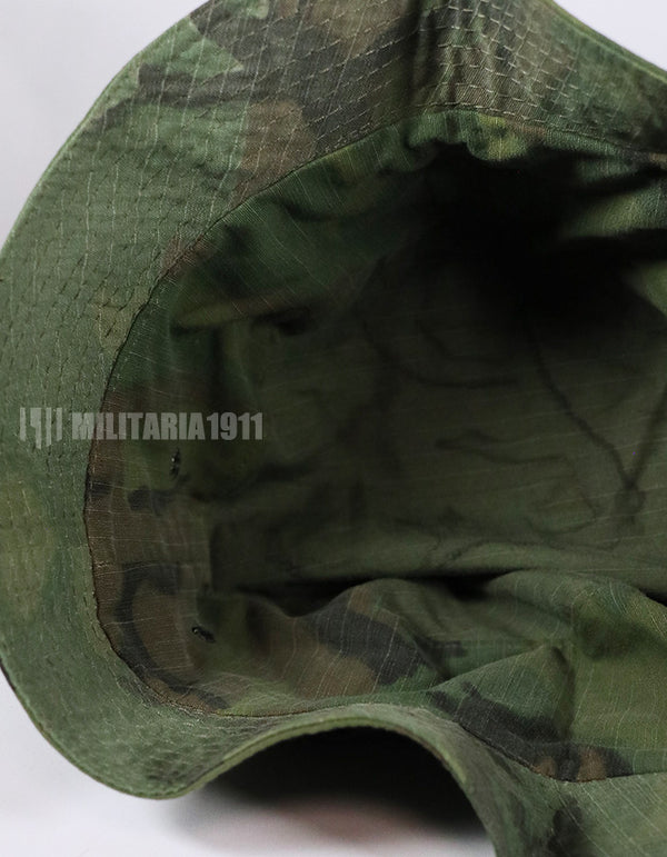 レプリカ　ERDL ショートブリムブーニーハット　ARVN 階級章付き